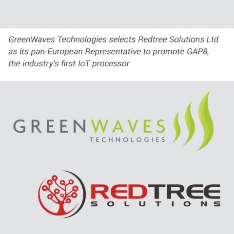 GreenWaves Technologies selects Redtree Solutions Ltd as its pan-European Representative to promote GAP8, 
the industry’s first IoT processor