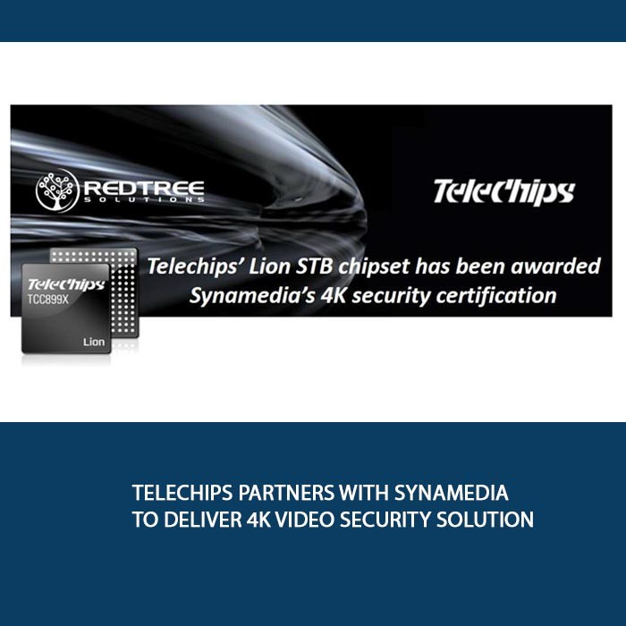 Telechips partners with Synamedia to deliver 4K video security solution