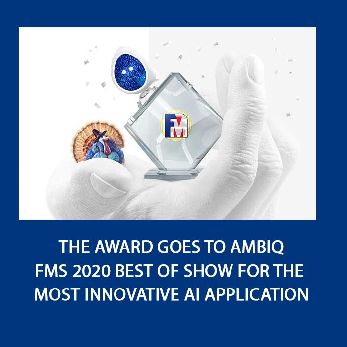 Ambiq Honored with Most Innovative AI Application for Best of Show Award at Flash Memory Summit 2020