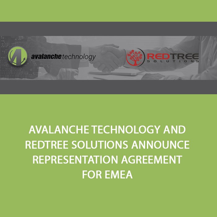 Avalanche Technology and Redtree Solutions Announce Representation Agreement for EMEA