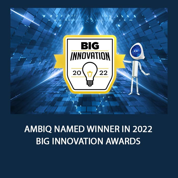 Ambiq Named Winner in 2022 BIG Innovation Awards